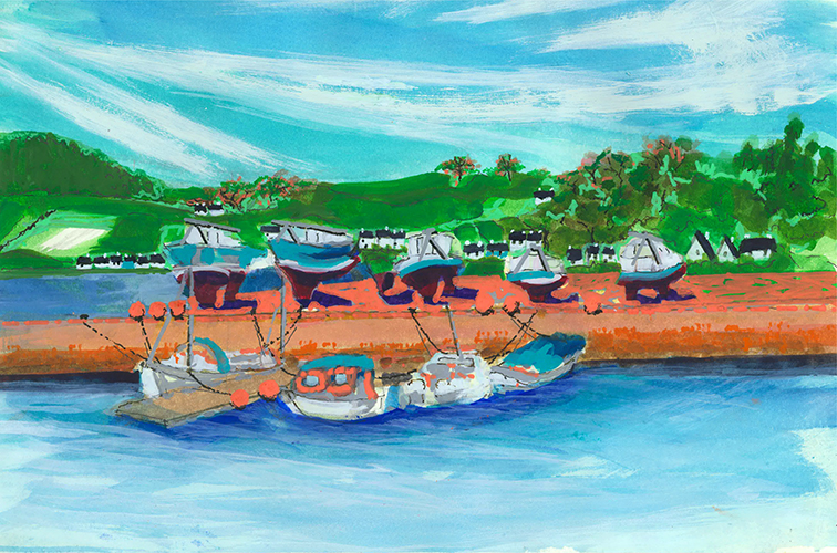 Avoch Village and Harbour